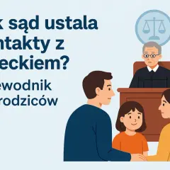Jak ustalić kontakty z dzieckiem w sądzie? Praktyczny poradnik