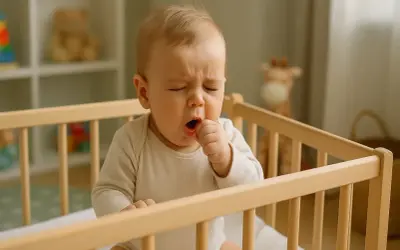 Kaszel u niemowlaka: Kiedy niepokój jest uzasadniony? Pilnie do lekarza!