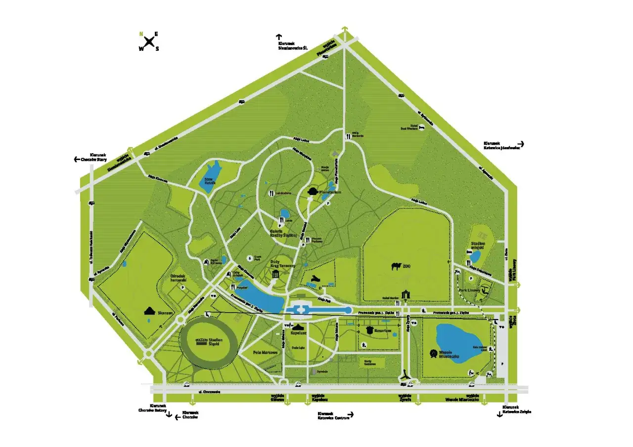 Park Śląski Chorzów z rodziną