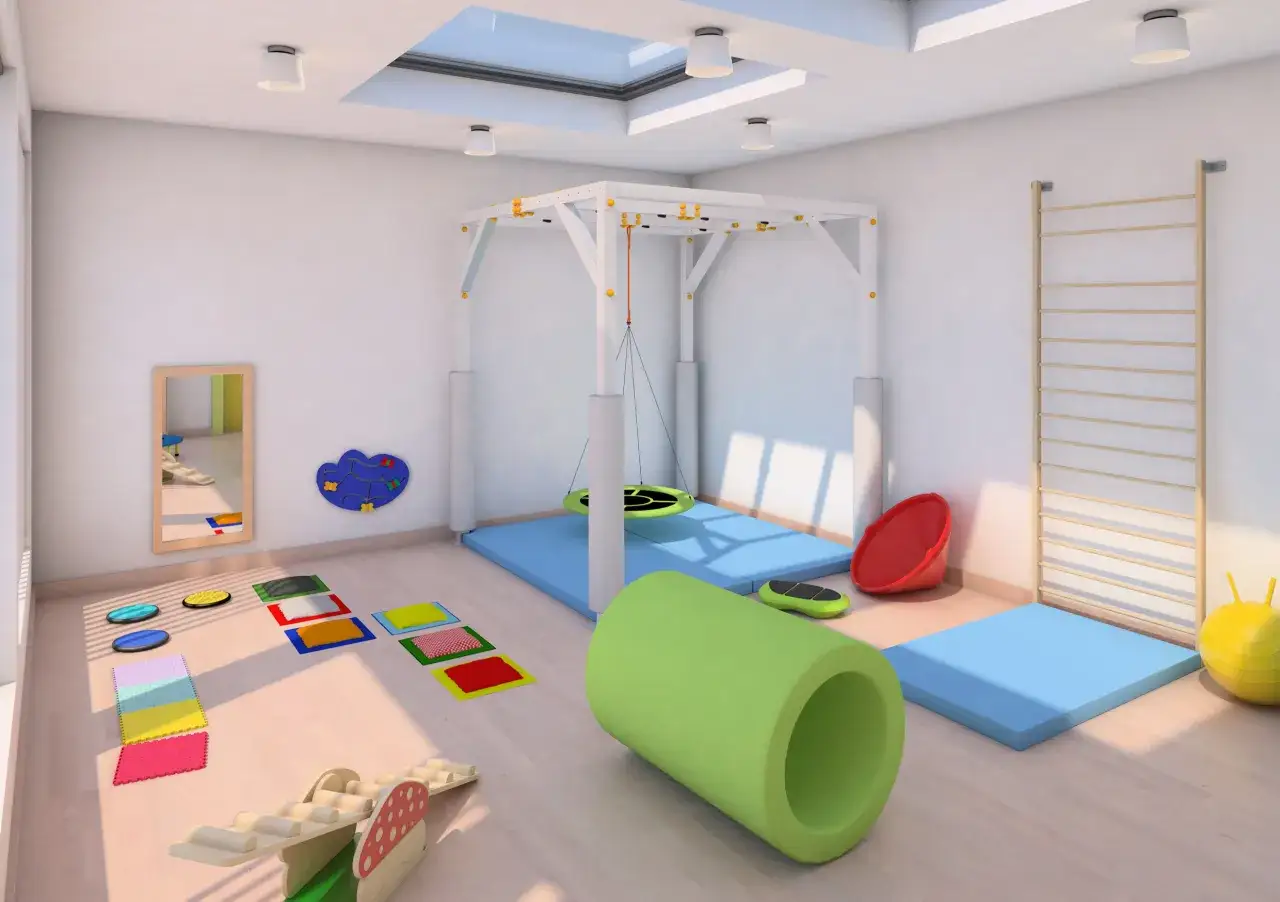 sala integracji sensorycznej w przedszkolu