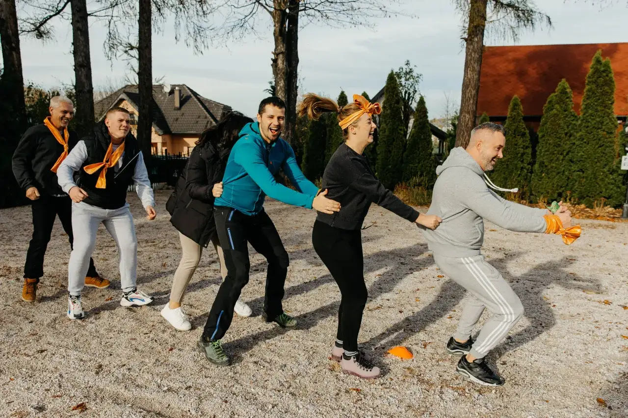 Rodzinne gry integracyjne na świeżym powietrzu
