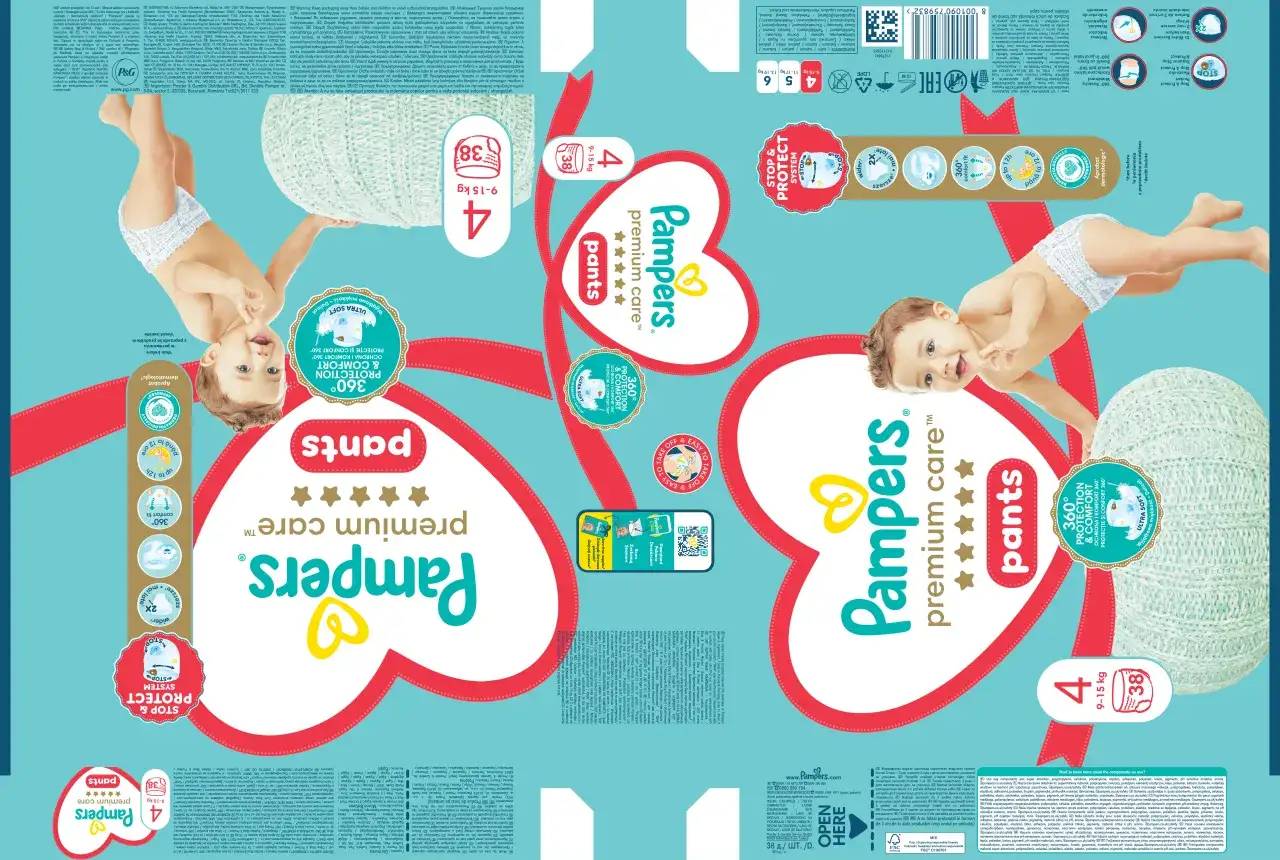 różne rodzaje pieluszek pampers 3